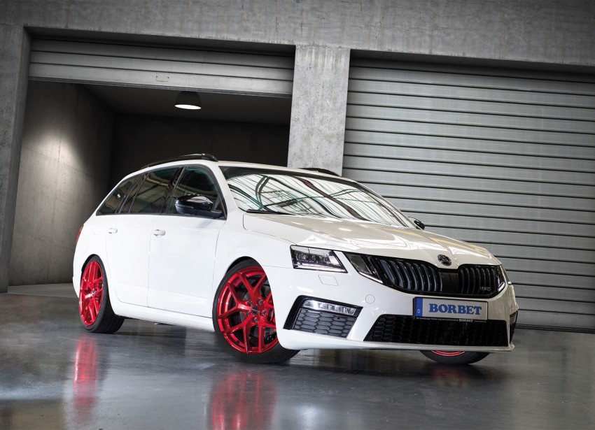 Borbet Octavia Alufelge Y in CandyRed